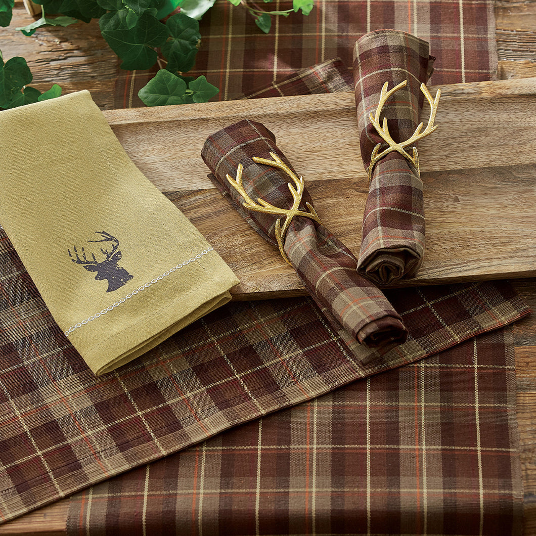 Hampton Plaid Table Runner - 90