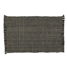 Load image into Gallery viewer, Tweed Placemat - Charcoal - Set of 4
