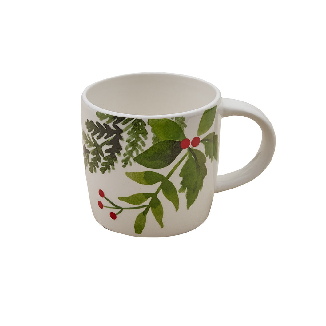 Winter Berry Mug - Set of 4