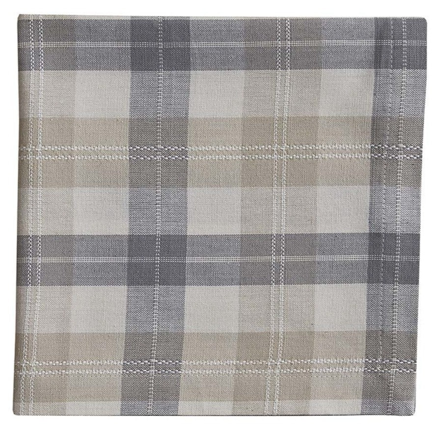 Alpine Plaid Napkin - Natural - Set of 4