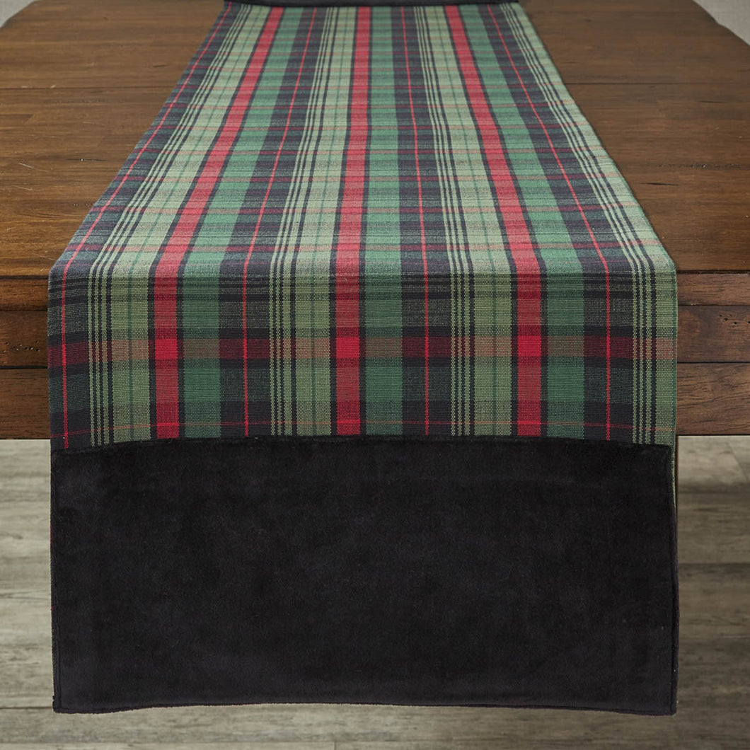 Ross Holiday Plaid Table Runner - 72