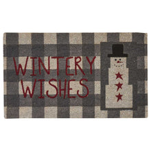Load image into Gallery viewer, Wintery Wishes Doormat
