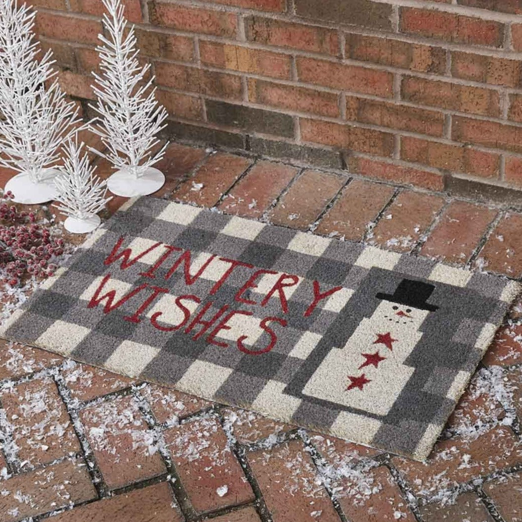 Wintery Wishes Doormat
