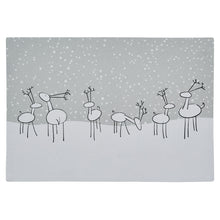 Load image into Gallery viewer, Reindeer Games Placemat - Set of 4
