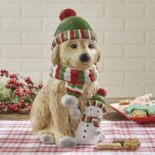 Load image into Gallery viewer, Holiday Paws Cookie Jar
