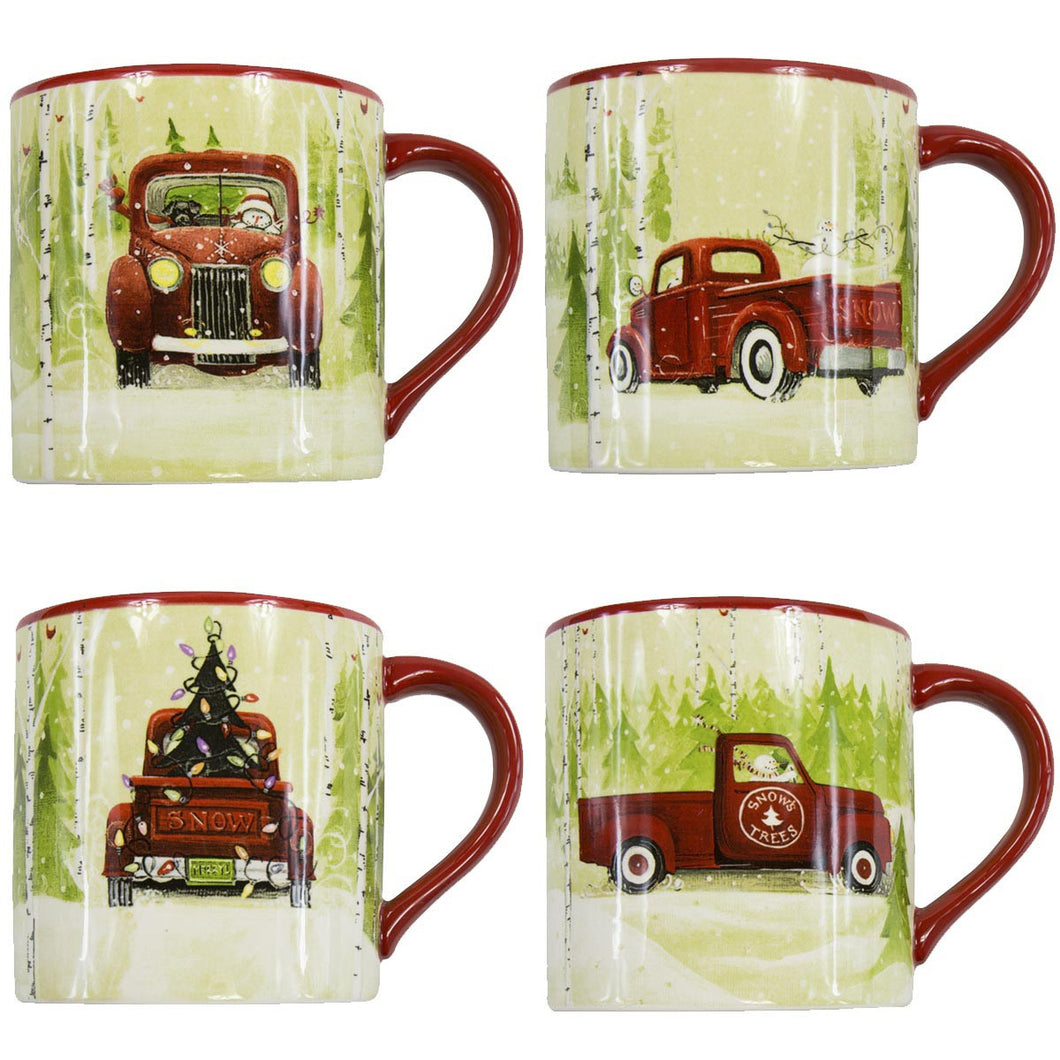 Christmas Vacation Mugs - Set of 4