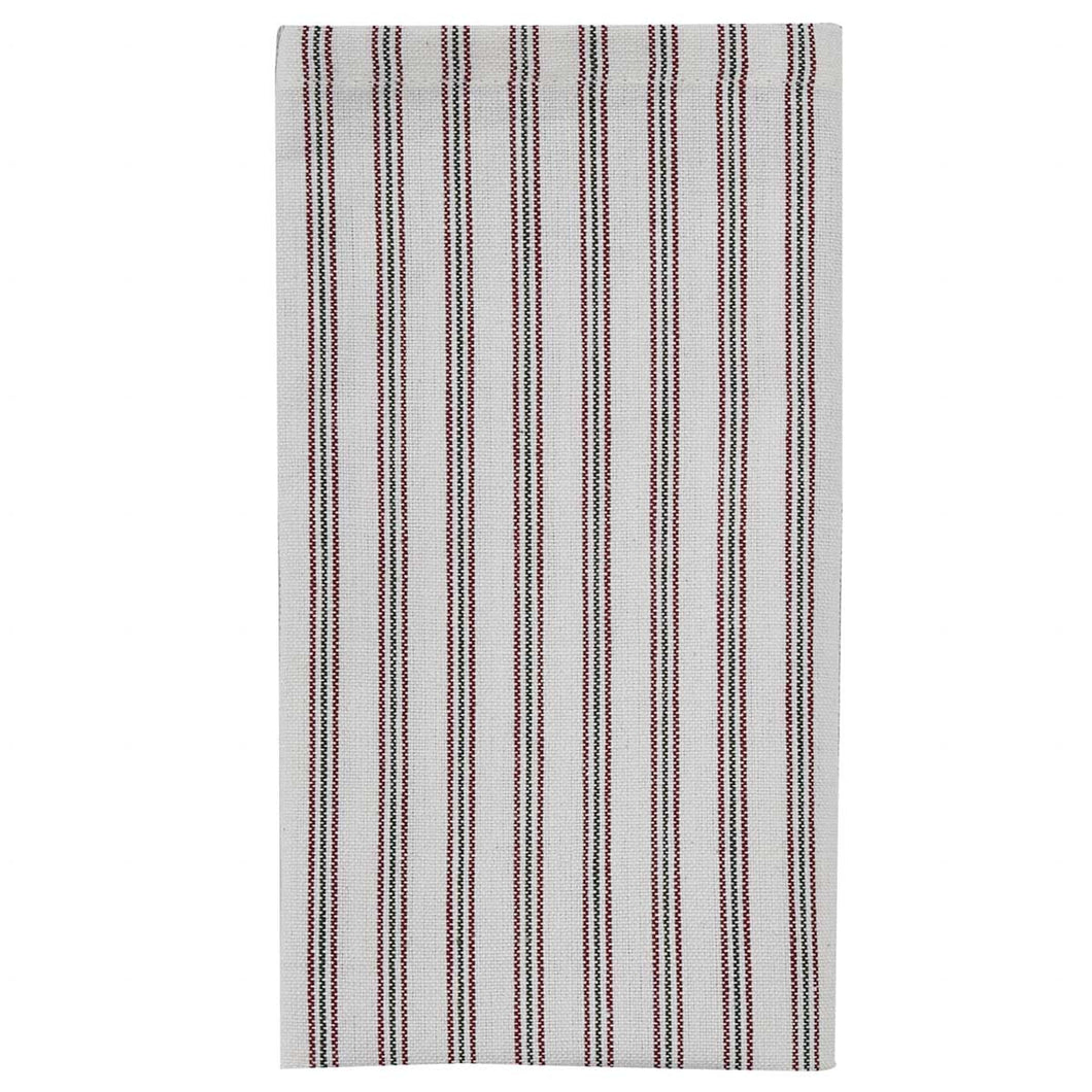 Holiday Tree Stripe Napkin - Set of 12