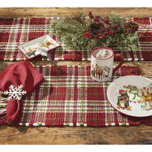 Load image into Gallery viewer, Northwoods Chindi Placemat - Set of 12
