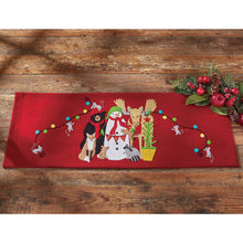 Load image into Gallery viewer, Northwoods Felt Table Runner - 36&quot;L
