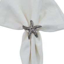 Load image into Gallery viewer, Starfish Napkin Ring - Set of 4
