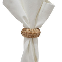 Load image into Gallery viewer, Multi Colored Woven Napkin Ring - Set of 4
