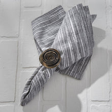Load image into Gallery viewer, Spiral Flower Napkin Ring - Set of 4

