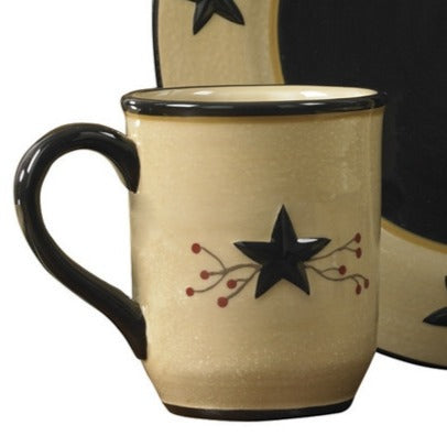 Star Vine Mug - Set of 4