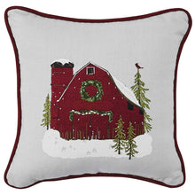 Load image into Gallery viewer, Barn Christmas 10&quot; Pillow
