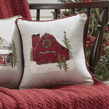 Load image into Gallery viewer, Barn Christmas 10&quot; Pillow
