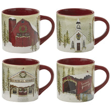 Load image into Gallery viewer, Vintage Hometown Mug Set - Set of 4
