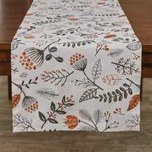 Load image into Gallery viewer, Autumn Berries Table Runner 54&quot;L
