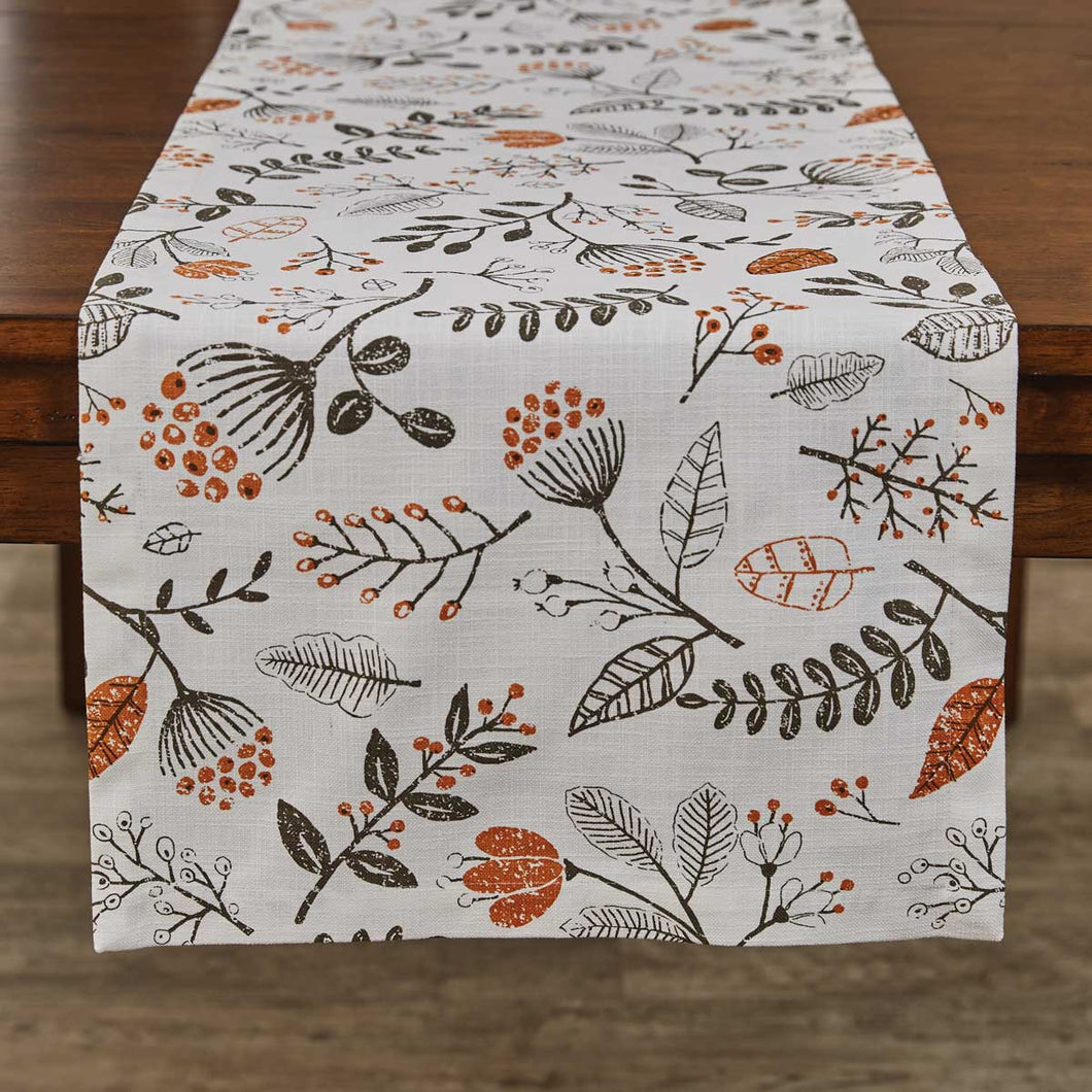 Autumn Berries Table Runner 72