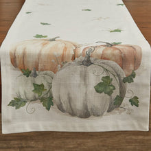 Load image into Gallery viewer, Water Color Pumpkin Table Runner - 72&quot;L
