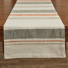 Load image into Gallery viewer, Hayride Stripe Table Runner - 72&quot;L
