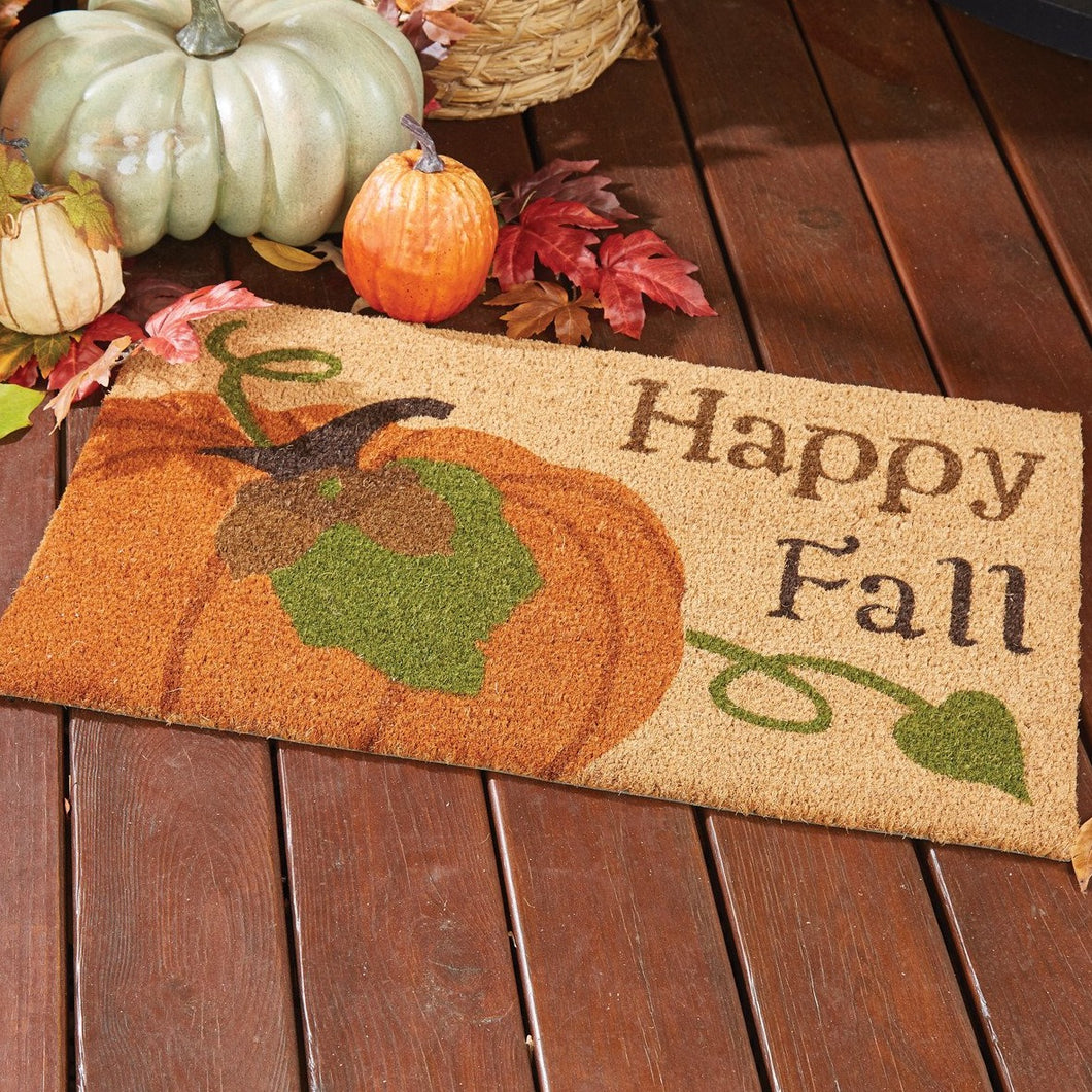 Happy Fall Pumpkin Doormat
