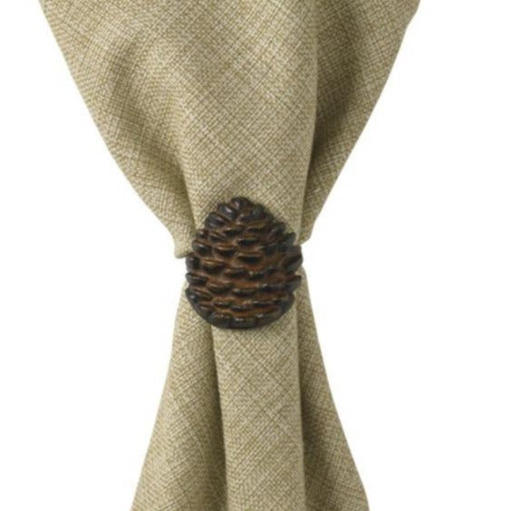Pine Lodge Napkin Ring - Set of 4