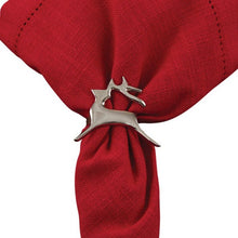 Load image into Gallery viewer, Prancer Napkin Ring - Set of 4
