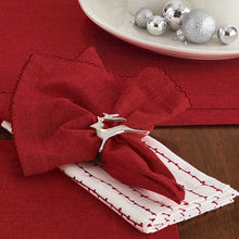 Load image into Gallery viewer, Prancer Napkin Ring - Set of 4

