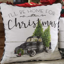 Load image into Gallery viewer, Home for Christmas 16&quot; Pillow Set - Polyester Feather
