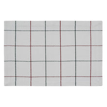 Load image into Gallery viewer, Christmas Windowpane Placemat - Set of 4
