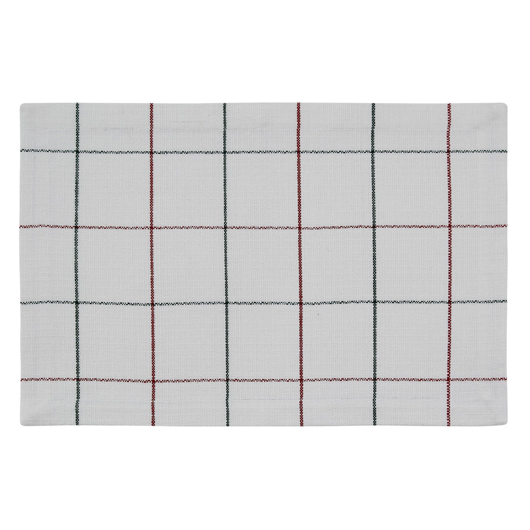 Christmas Windowpane Placemat - Set of 4