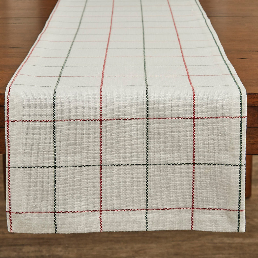 Christmas Windowpane Table Runner - 72