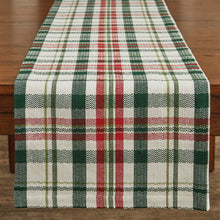 Load image into Gallery viewer, Grace Plaid Table Runner - 72&quot;L
