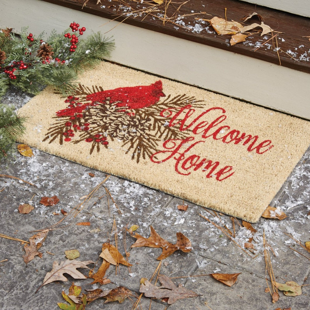 Cardinal Doormat