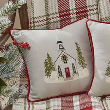 Load image into Gallery viewer, Church Printed &amp; Embroidered 10&quot; Pillow
