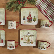 Load image into Gallery viewer, Vintage Town Square Mug - Set of 4
