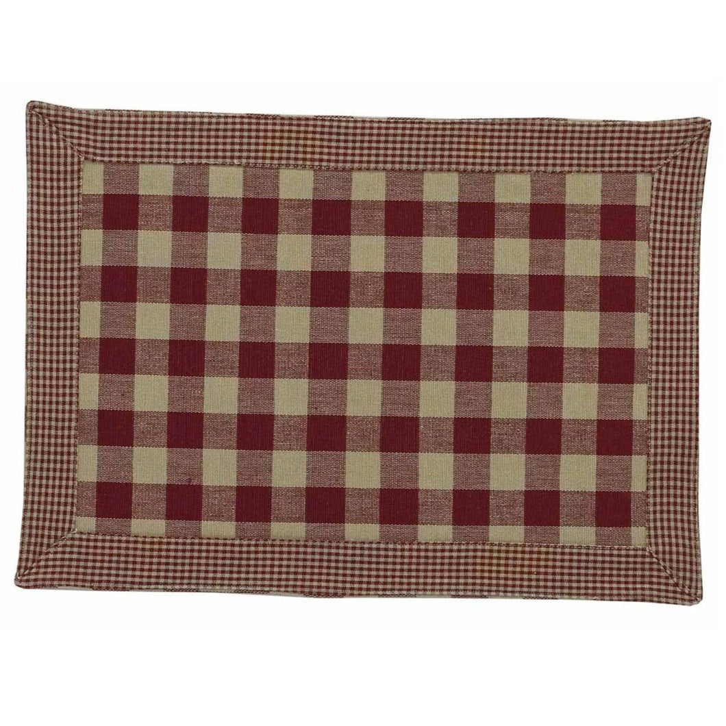 York Placemat - Wine - Set of 4