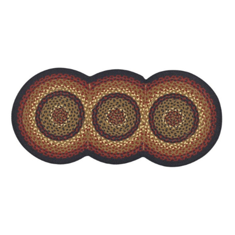 Folk Art Braided Table Runner - 34
