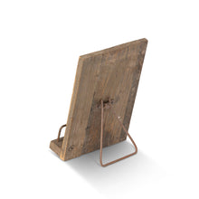 Load image into Gallery viewer, Aged Wooden Cookbook Stand
