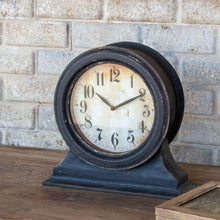 Load image into Gallery viewer, Black Mantel Clock Small
