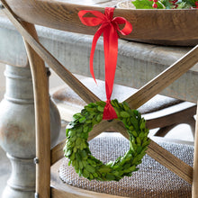 Load image into Gallery viewer, Mini Preserved Boxwood Wreaths (Set of 6)
