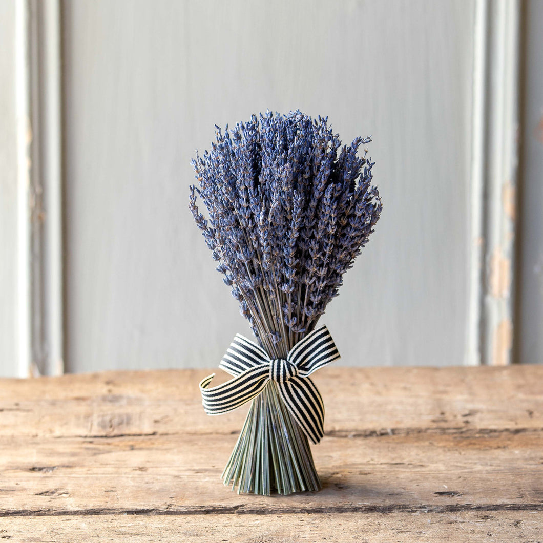 Dried Lavender Bundle with Ribbon Small
