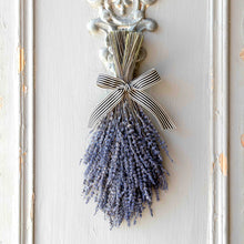 Load image into Gallery viewer, Dried Lavender Hanging Bundle with Ribbon
