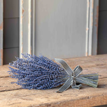 Load image into Gallery viewer, Dried Lavender Hanging Bundle with Ribbon
