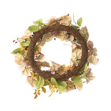 Load image into Gallery viewer, Old Flower Market Botanical Wreath
