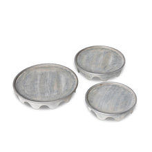 Load image into Gallery viewer, Aged Metal Display Platforms (Set of 3)
