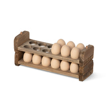 Load image into Gallery viewer, Wooden Stackable Egg Holder (Set of 2)
