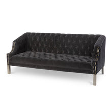 Load image into Gallery viewer, Grande Cotton Velvet Upholstered Sofa
