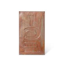 Load image into Gallery viewer, Aged Metal Ice Sign
