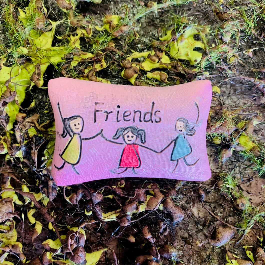 Fairy Garden Friends Pillow